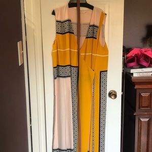 Tory Burch size 14 Clarice silk wrap dress